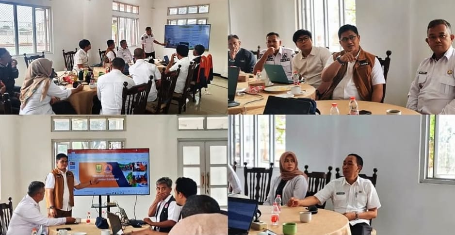 Sekda dan Disperkim Kabupaten Sukabumi Bahas Soal Rumah Khusus Korban Bencana